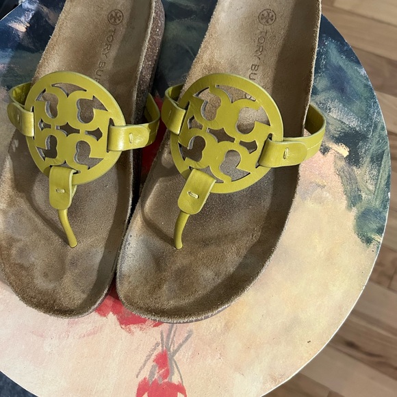 Tory Burch beautiful leather and cork sandals - Picture 14 of 14